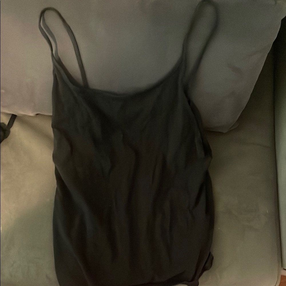 Banana Republic Black Fitted Bodysuit Top